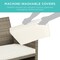 Best Choice Products 4-Piece Outdoor Wicker Patio Conversation Furniture Set w/ Table, Cushions